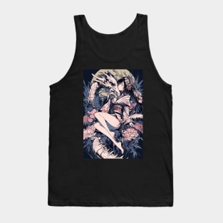 Geisha and Dragon 7815 Tank Top